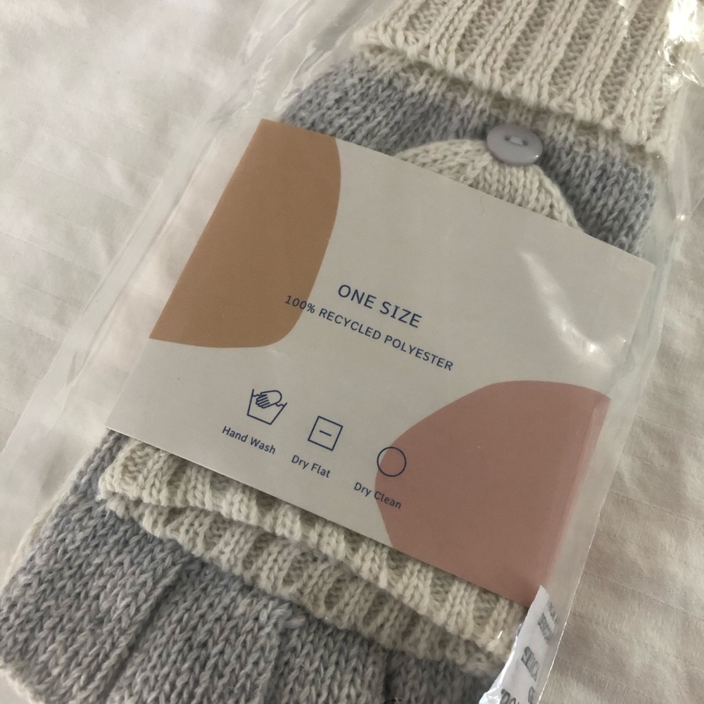 SIIZU Cozy Convertible Mittens